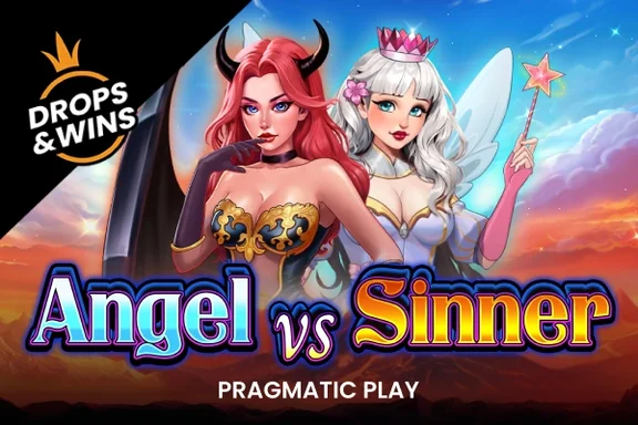 Capa do slot Angel vs Sinner